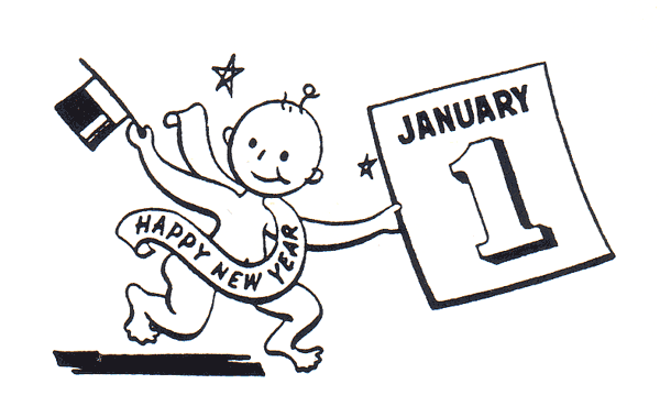 new year's resolution clip art - photo #4